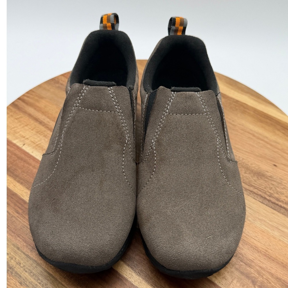 Merrell Jungle Moc Kid's Size 2M Brown Suede Leather Slip On Shoes 0767 - Picture 2 of 8